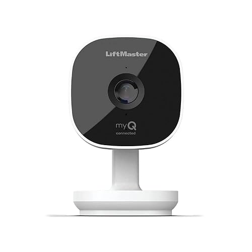 LiftMaster myQ Smart Garage HD Camera - WiFi Enabled - myQ Smartphone Controlled - Two Way Audio - Works with Key by Amazon in-Garage Delivery - Model