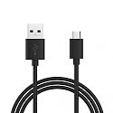 6ft USB Cable Compatible with Motorola Moto e6, MicroUSB Charger Cord Power Wire Long TPE Fast Charge High Speed for Moto e6 Phone