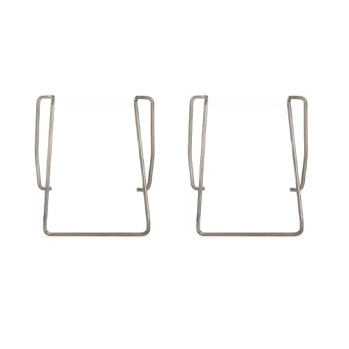 Replacement Metal Belt Clip Clamp for Sennheiser SK 100 G4 Bodypack Transmitter, 2 Pack
