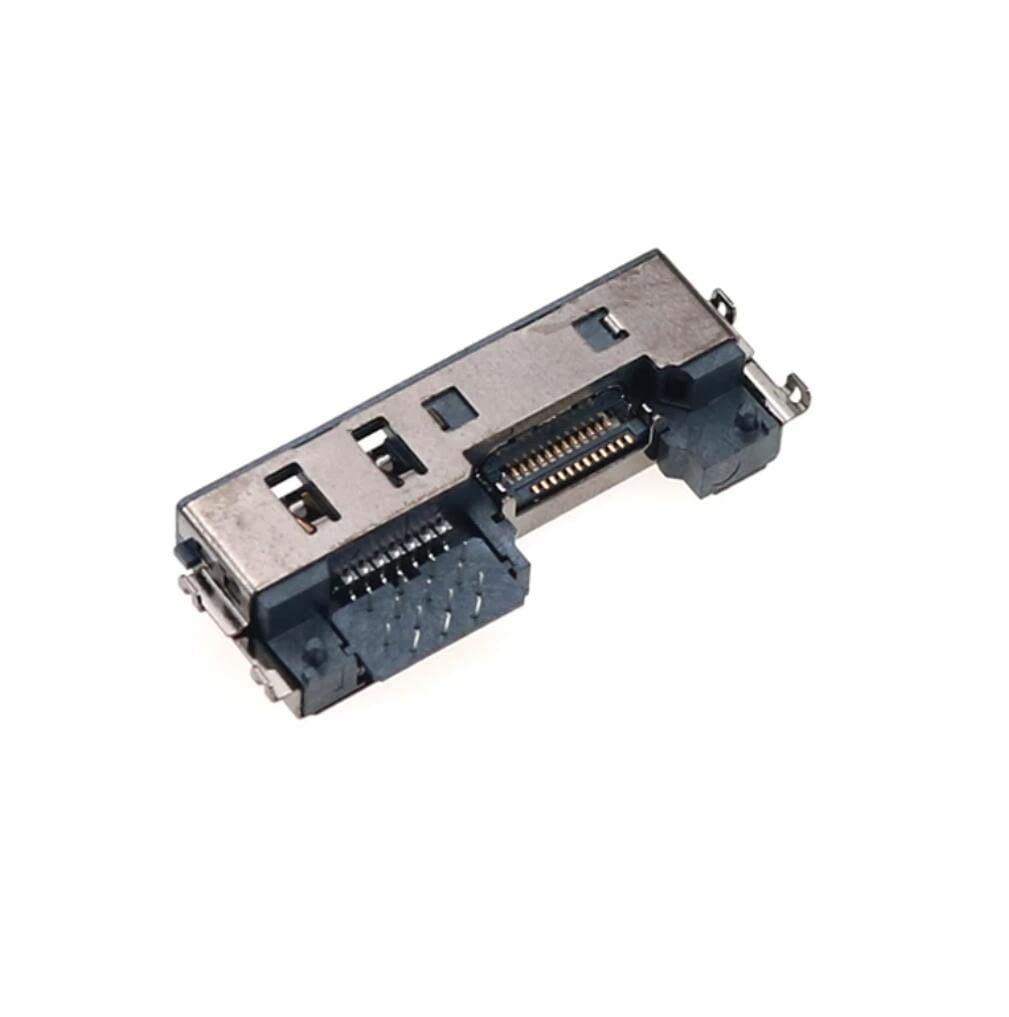 Fleshy Leaf DC Power Jack Type C Charging Socket Port Replacement for Lenovo ThinkPad X1 Carbon 6th Gen T480 T480S T580