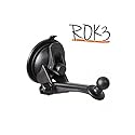 iBOLT Rok 3 Suction Mount with 80mm Dash Disc Works with All iBOLT car Dock Holders and Garmin GPS Devices