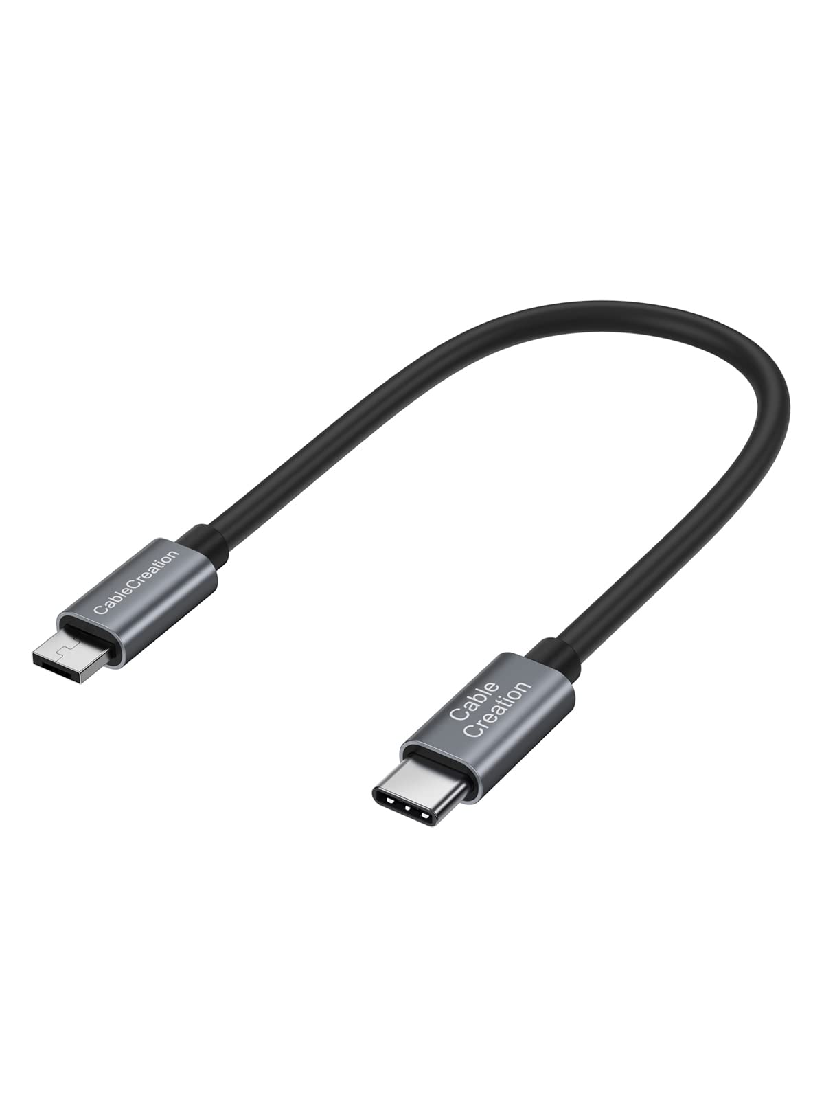CableCreation USB C Cable Short 0.65 FT, USB-C to Micro USB A OTG Cable, Compatible with DJI Spark/DJI Mavic/Mavic Pro/Mavic Pro Platinum/Mavic Air