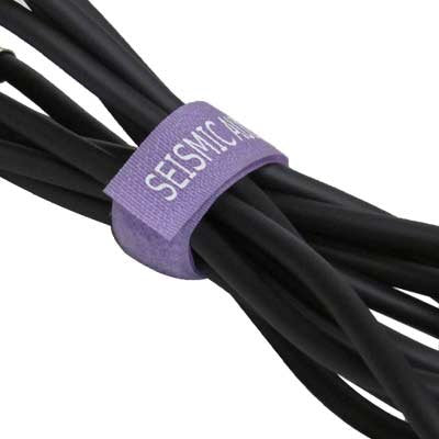 Seismic Audio - SA-V8LCR6-2Pack - Two Pack of Colored Cable Strap Ties - 8 Inches - (Packs of 6)