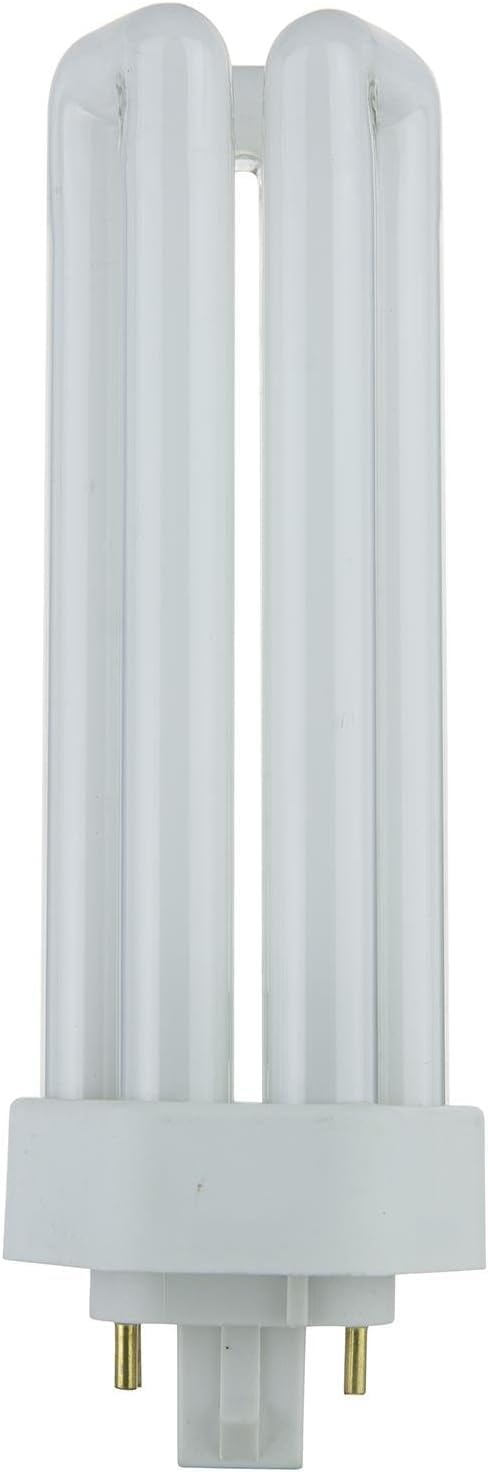 Circle (10 Pack PLT-42W 865, 4 Pin GX24Q-4, 42 Watt Triple Tube, Compact Fluorescent Light Bulb