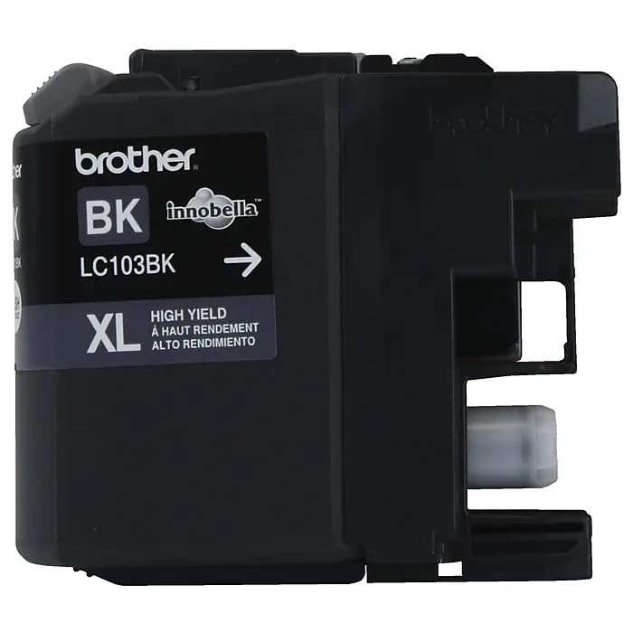 Brother High Yield Color Ink Cartridge - Black (LC103BKC)