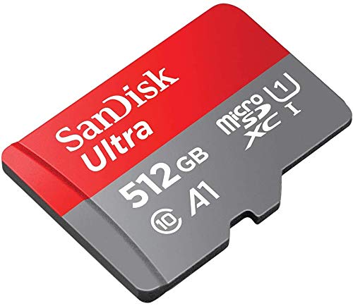 SanDisk 512GB Ultra microSDXC UHS-I Memory Card Works with Samsung Tab A7 Lite, Tab S7 FE, S7 FE 5G Tablet (SDSQUA4-512G-GN6MN) Bundle with (1)