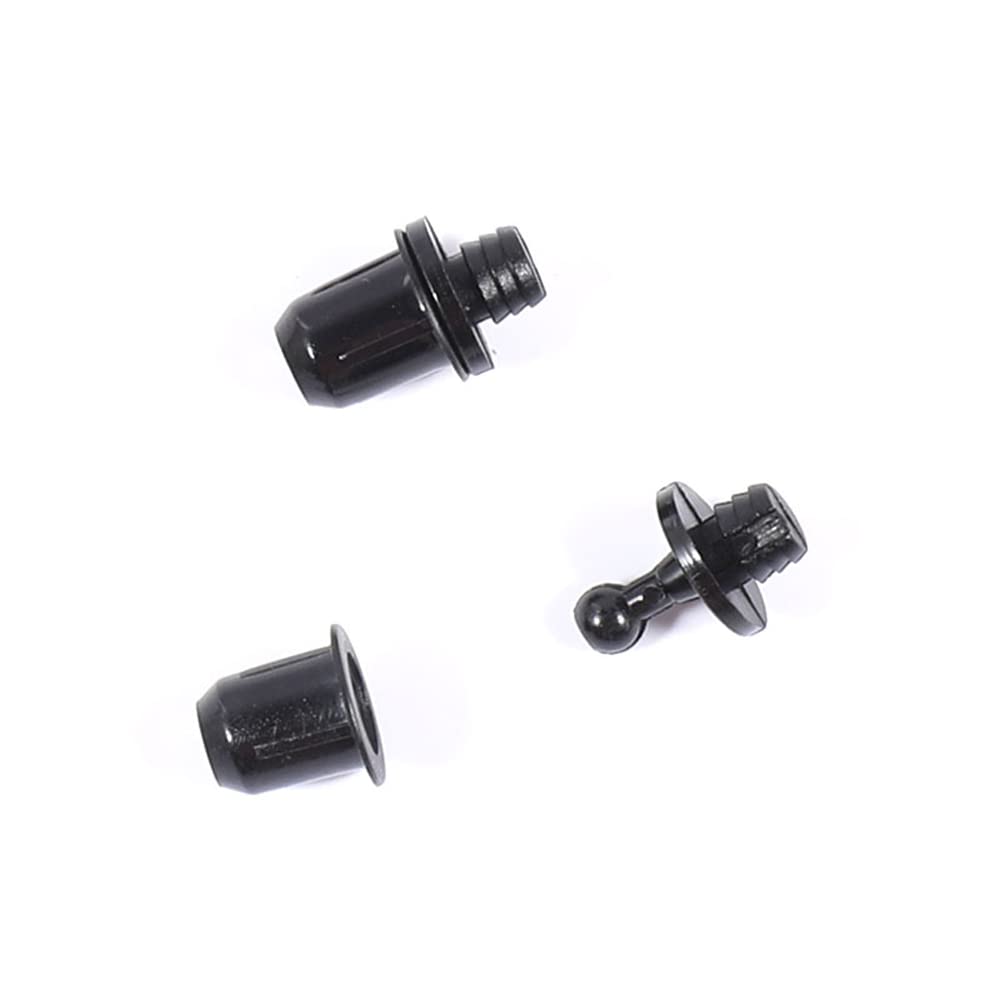 UtySty 12 Pairs Speaker Grill Guide Pegs Kit Snap Fastener Fixing Buckle Sound Box Net Cover Frame Body Socket Button Peg Clips Audio Mesh Enclosure