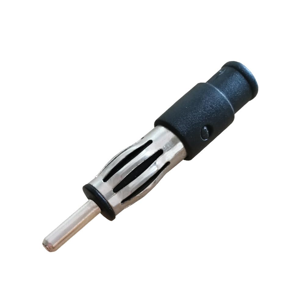 CCeCCe 5 Pack Car Radio Antenna DIN Plug Replacement Car Stereo Antenna Teminal End Male Jack for Car Audio Head Unit CD Player AM FM Hidden