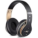 Prtukyt 6S Wireless Bluetooth Headphones Over Ear, Hi-Fi Stereo Foldable Wireless Stereo Headsets Earbuds with Built-in Mic, Volume Control, FM…