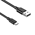Pocxwa USB-A to USB-C Charging Cable, USB 2.0 Fast Charger Cord 3.3Ft Compatible with Samsung Galaxy S10 S9 S8 A15 A25 A35 A55, LG G8 G7 G6 G5, Moto