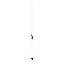 Tram 1184 1184 17.5-in. Thread-Mount Pretuned Amateur Dual-Band VHF and UHF Antenna