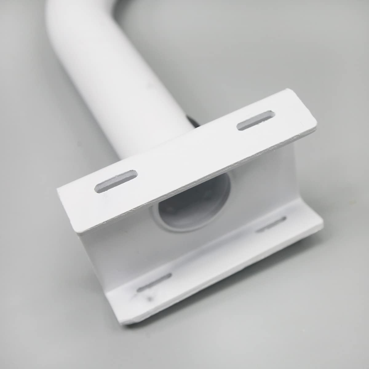compcctv Security Camera Mount Bracket, Dome PTZ Camera Mount Universal Camera Pole Mount Bracket for CCTV Security Camera/IP Camera, L Type