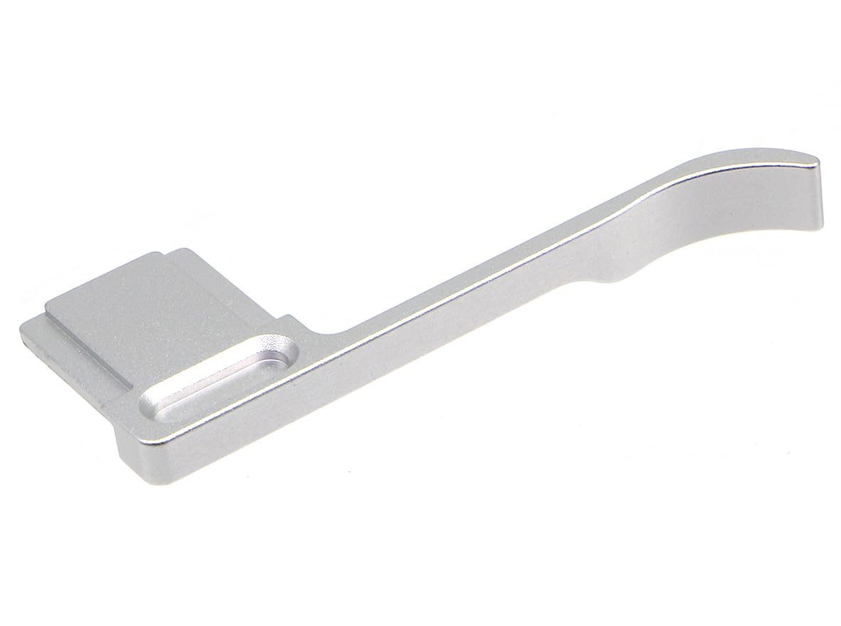 HITHUT Metal Hot Shoe Thumb Grip for Fujifilm X-A7 Camera Accessories Silver