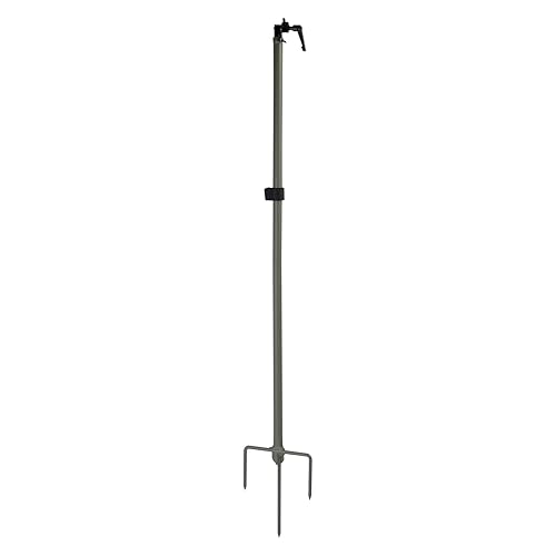 Stealth CAM Compact Adjustable Durable Steel Post 360-Degree Rotation 270-Degree Tilt 34" Height Treeless Terrain Hunting Trail Camera Mounting Stick