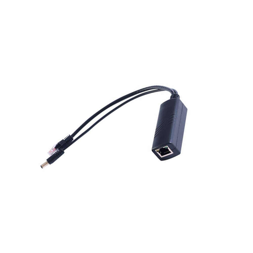 LFHUKEJI POE Splitter, Passive POE Splitter 24V to 12V Compatible with Most Switches POE and All Web Cameras