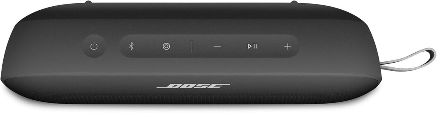 Bose SoundLink Flex Portable Bluetooth Speaker (2nd Gen), Outdoor Speaker with Hi-Fi Audio, Up to 12 Hours Battery, Waterproof and Dustproof, +