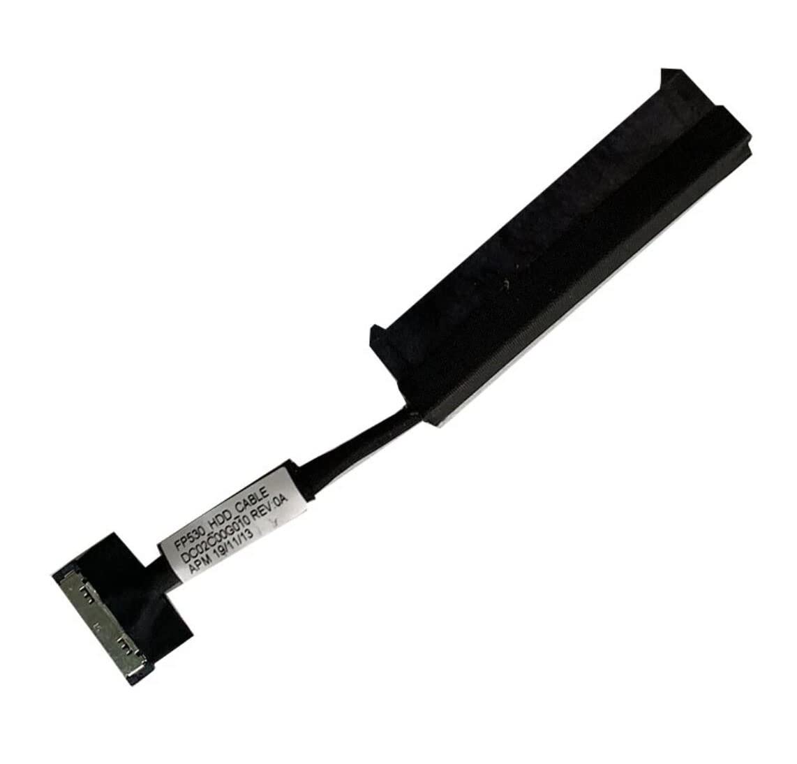 Fleshy Leaf SATA Hard Drive Caddy Bracket with SSD HDD Cable Holder Tin Foil Replacement for Lenovo ThinkPad P53 FP530 Laptop 02DM497 DC02C00G010