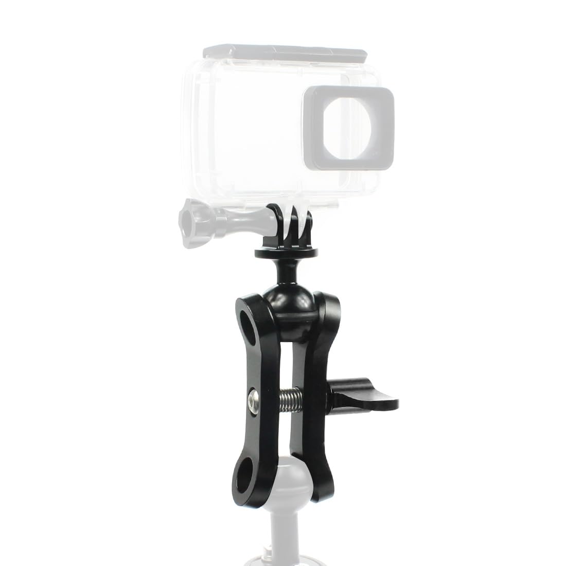 NovelGoal Ball Clip 1 Inch Ball Head Clamp Diving Waterproof Compatible with Go-pro SLR Camera Underwater Photography (with Ball Head)