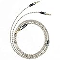 GUCraftsman 6N Single Crystal Silver Upgrade Cable 3.5mm/4.4mm/4Pin XLR Headphone Cable for HIFIMAN SUSVARA Ananda Arya SUNDARA Edition XS HE1000se…