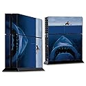 Skin Decal Vinyl Wrap for PS4 Sony Playstation 4 Console (skins only) - Great White shark Boat