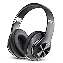 Bluetooth Headphones Over Ear, 60 Hours Playtime Foldable Headphones Wireless Bluetooth Hi-Fi Stereo Deep Bass with 6 EQ Modes, Adjustable…