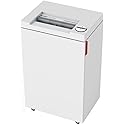 MBM DSH0064 Destroyit 2445 P-2 Strip-cut Deskside Paper Shredder, 3/16" (4mm) Strip Width, 27 ft./minShred Speed, 9 gal. Shred Volume, 12-14 Sheet