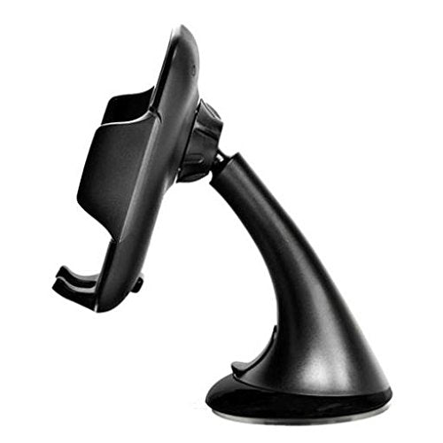 Car Mount Phone Holder Windshield Swivel Cradle Window Rotating Dock Stand Strong Suction for Sprint Samsung Galaxy Grand Prime - Sprint Samsung