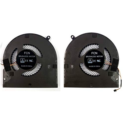 CPU & GPU Cooling Fan Replacement for Razer Blade 15 Advanced (2018-2021) 15.6" RZ09 RZ09-02385E92 RZ09-02386E91 RZ09-0288 RZ09-0301 RZ09-0330
