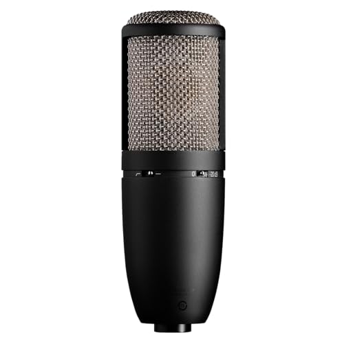AKG Pro Audio P420 Multi-Pattern Condenser Microphone with Shock Mount and Case. Great for ensemble recording, grand piano, woodwind, brass