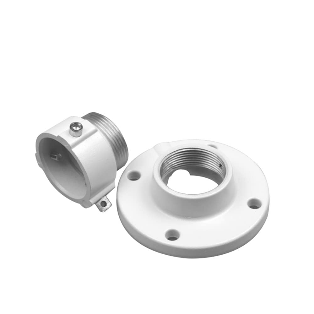 Heavy-Duty Aluminum Pendant Ceiling Mount Bracket - Universal for Dahua/HikVision PTZ/Dome Cameras, Indoor/Outdoor, Waterproof, 110x60mm