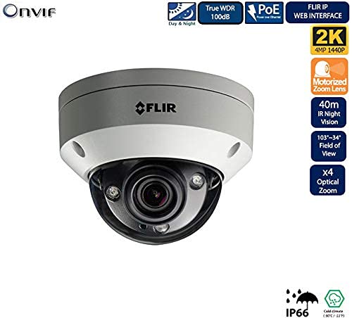 Digimerge N347VW4 Vandal Mini Dome Camera, White