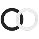 Wannap Magnetic Adapter Rings Compatible for Magsafe - 2 PCS Magnetic Sticker Rings for iPhone 16/15/14/13/12 Series, Compatible with Magsafe Wireless