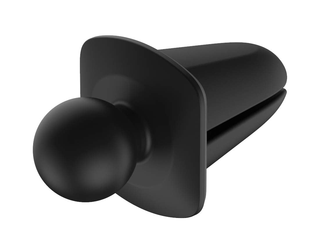 Scosche VWDSM2 Car Mount 3-in1 Suction Cup Mount with Vent Clips for Mobile Devices - Window, Dash, Vent Mount, 360 Rotation