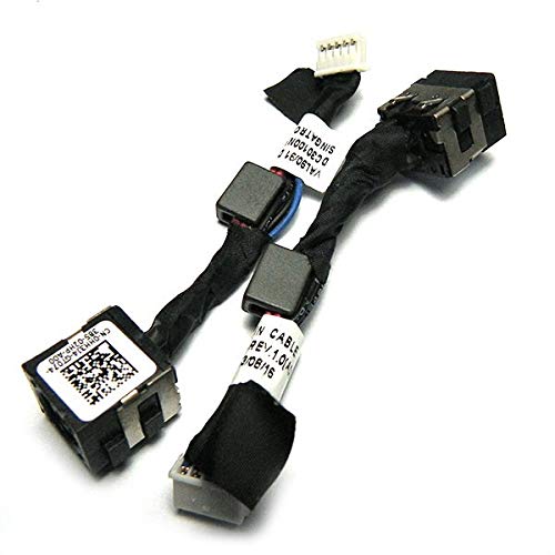 Eieshupug Charging Port DC in Power Jack Cable Replacement for Dell Latitude E6440 DC30100OV00 DC30100NP00 HH3J4