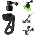TELESIN S2 Quick Release 360 Flexible Mount Wrap Band, Bike Motorcycle Handlebar Roll Bar Tube Stick Pole Mounting Accessories for GoPro 13 12 11 10 8