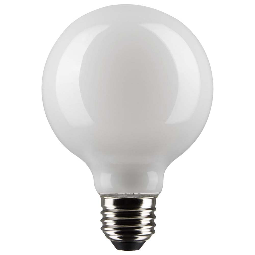 Satco 6-Watt LED E26 Light Bulb, 2700K, 15000 Hour Rating, Dimmable