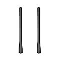 2PCS KRA-26M KRA-26 Radio Antenna VHF 136-174 MHz for TK5220 TK5210 TK2170 TK2160 TK-280 TK-272G TK-190 TK2207 TK2200 TK-2000E Walkie Talkie, Black