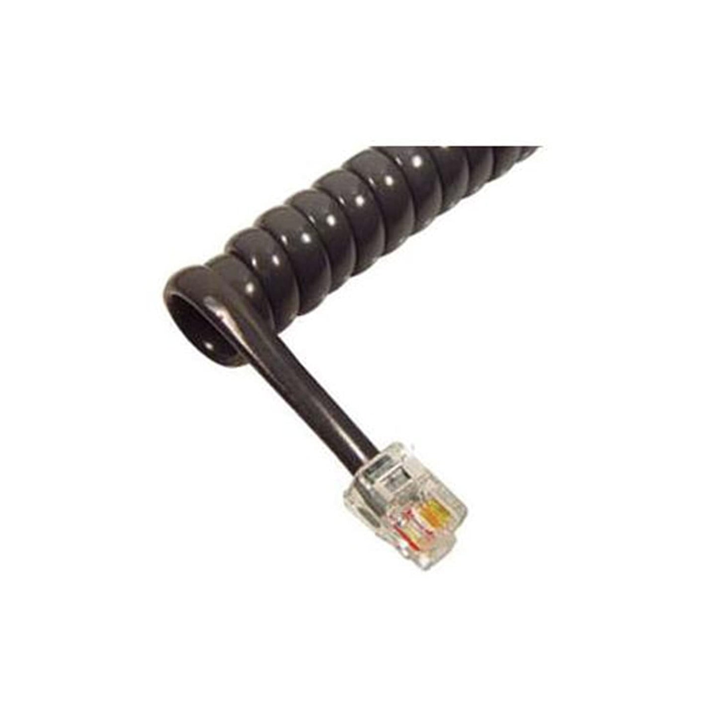 Cablesys Handset Cord Dark Gray - 6ft - For Phone - 6 Ft - 1 X Rj-11 Male Phone - Dark Gray