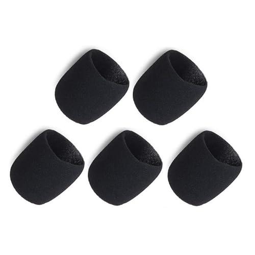 Bolymic 5 Pack Beta87 Windscreens Black Inner mic Foam Sponge Fit for Beta 87 microphone