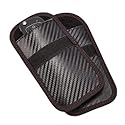 CPWUFIYD Faraday Key Fob Protector - 2 Pack Mini Anti-theft Pouch Key Fob RFID Signal Blocking Faraday Bag for Key Fob