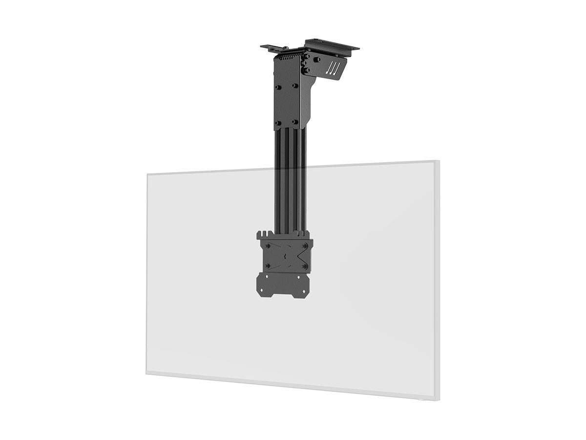 Monoprice Folding Ceiling TV Mount for TVs 10in to 40in, Max Weight up to 66lbs, Max Extension 15.7in, VESA Patterns up to 100x100 - Commercial Series