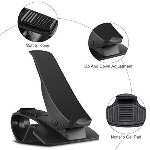 Car Mount Dash Non-Slip Holder for Galaxy Note 20, Ultra - Cradle Stand Dock Dashboard Clip Grip Compatible with Samsung Galaxy Note 20, Note 20 Ultra