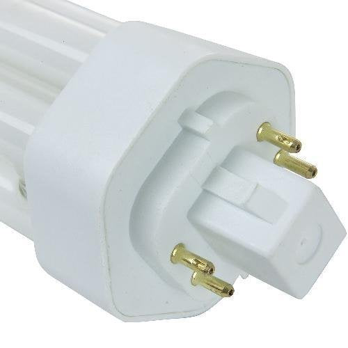 Circle PLT-26W 827 Compact Fluorescent Bulb, 26W Triple Tube, GX24q-3 4-Pin Base, 2700K Warm White, Replaces Sylvania CF26DT/E/IN/827 & Philips PL-T