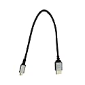 Seadream 4K Micro HDMI to HDMI Cable;Micro HDMI to Standard HDMI Cord Braided Support 4k 60Hz HDR 3D ARC 18Gbps HDMI 2.0 Cable,Aluminum