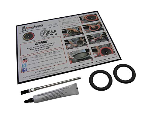 Simply Speakers 2.4 Inch Foam Repair Kit Compatible with BMW, Nokia, JBL, Toyota 6563, FSK-2.4 (Pair)