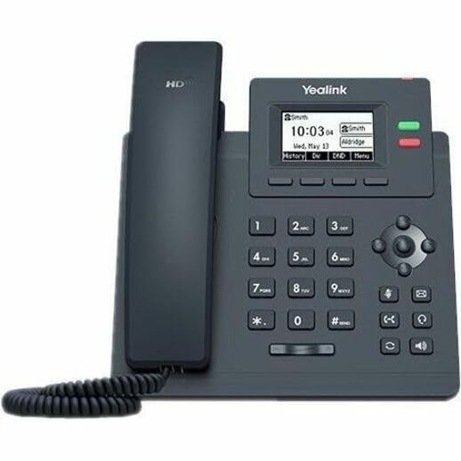 Yealink SIP-T31G IP Phone - Corded - Corded - Wall Mountable - Classic Gray