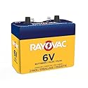 Rayovac 944-2R: 6-Volt Heavy Duty Lantern Battery with Spring Terminals - 2 Pack