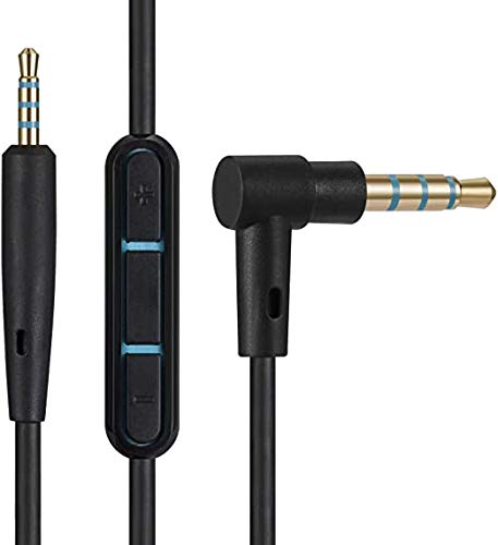 Xivip Replacement Audio Cable Cord Extension Wire for Bose QuietComfort Bose QC45, QC35, QC35 II, QC25, 700, AE2i, AE2w, AE2 Headphones with in line…