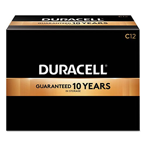 Duracell PGD MN1400 Coppertop Battery, Alkaline, C Size (Pack of 72)