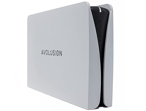 Avolusion PRO-5Y (White) 4TB USB 3.0 External Gaming Hard Drive for PS5 / PS4 Game Console - 2 Year Warranty (Renewed)